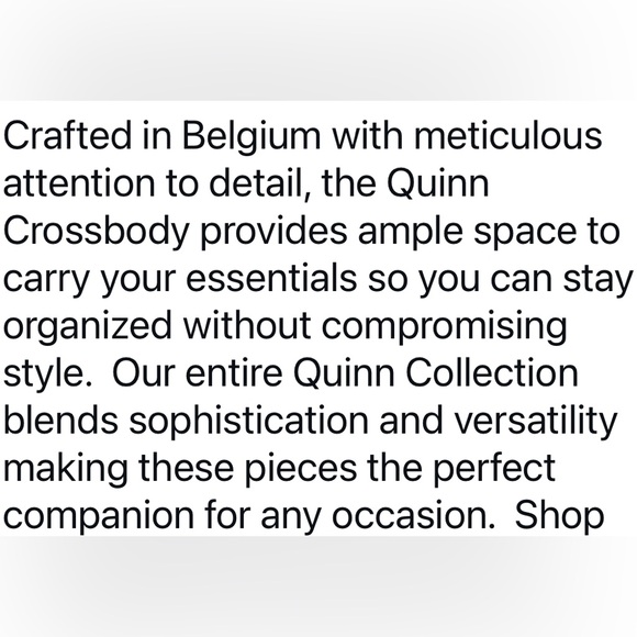 NEW!! Sarah Baeumler Denim-Look Crossbody from the Quinn Collection - 100% Linen - Picture 4 of 12